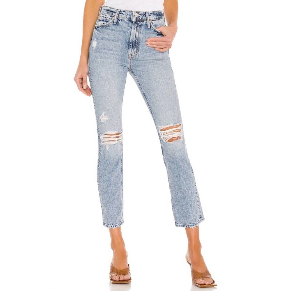 NWT Mother Superior Dazzler Ankle Jeans (size 24)